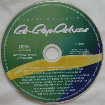4CD/2DVD/Zestaw pudełkowy Be Bop Deluxe: Drastic Plastic LTD | DLX