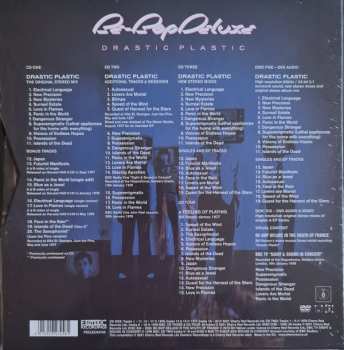 4CD/2DVD/Zestaw pudełkowy Be Bop Deluxe: Drastic Plastic LTD | DLX