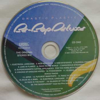 4CD/2DVD/Zestaw pudełkowy Be Bop Deluxe: Drastic Plastic LTD | DLX