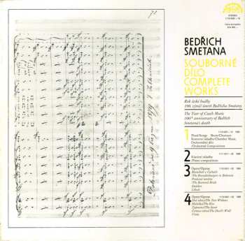 10LP/Zestaw pudełkowy Bedřich Smetana: Souborné Dílo = Complete Works 1