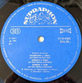10LP/Zestaw pudełkowy Bedřich Smetana: Souborné Dílo = Complete Works 1