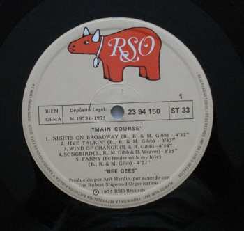 LP Bee Gees: Main Course