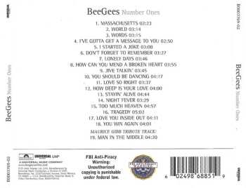 CD Bee Gees: Number Ones