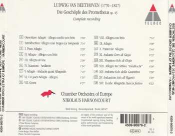 CD Ludwig van Beethoven: Die Geschöpfe Des Prometheus = The Creatures Of Prometheus = Les Créatures De Prométhée