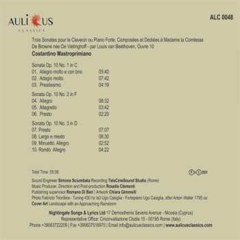 CD Ludwig van Beethoven: Piano Sonatas Vol. 2 (Op. 10)