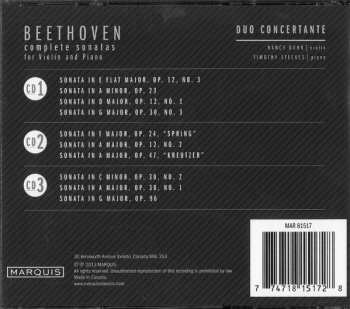 3CD Ludwig van Beethoven: Complete Sonatas For Violin And Piano