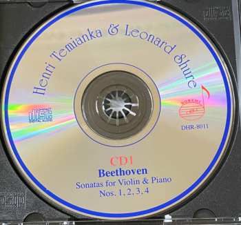 3CD/Zestaw pudełkowy Ludwig van Beethoven: 10 Sonatas For Violin & Piano (Live At The Library Of Congress 1946)