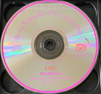 3CD/Zestaw pudełkowy Ludwig van Beethoven: 10 Sonatas For Violin & Piano (Live At The Library Of Congress 1946)