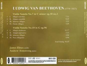 CD Ludwig van Beethoven: Violin Sonatas Nos. 7 & 10