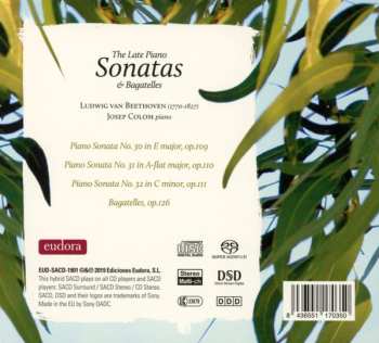 CD Ludwig van Beethoven: The Late Piano Sonatas & Bagatelles