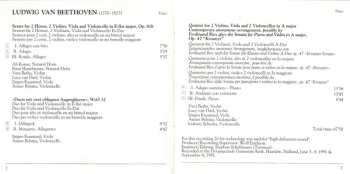 CD Ludwig van Beethoven: Sextet In E • Quintet In A "Duett Mit Zwei Obligaten Augengläsern"