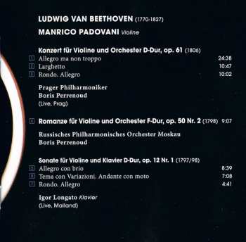 CD Ludwig van Beethoven: Beethoven – Works For Violin