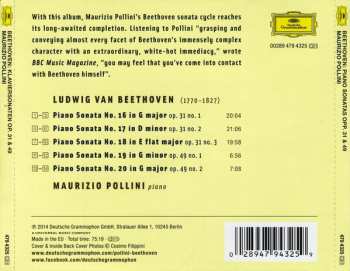 CD Ludwig van Beethoven: Sonatas Opp. 31 & 49