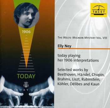 CD Beethoven / Ney: Welte-mignon Mystery 8: Elly Ney