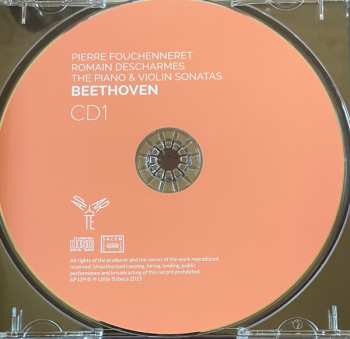 3CD/Zestaw pudełkowy Ludwig van Beethoven: Complete Sonatas For Piano & Violin