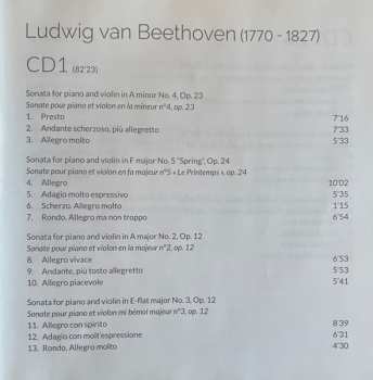 3CD/Zestaw pudełkowy Ludwig van Beethoven: Complete Sonatas For Piano & Violin