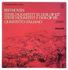 Album Ludwig van Beethoven: Streichquartett Es-Dur Op 127 / Streichquartett F-Dur Op 135