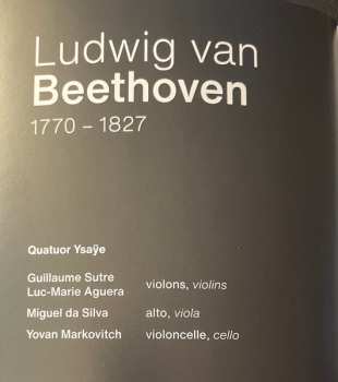 7CD/Zestaw pudełkowy Ludwig van Beethoven: The Complete String Quartets