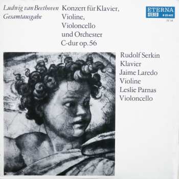 LP Ludwig van Beethoven: Konzert Für Klavier, Violine, Violoncello Und Orchester C-dur Op. 56