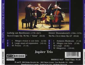 CD Ludwig van Beethoven: The Ghost; Trio No. 2