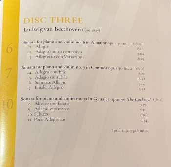 3CD Ludwig van Beethoven: Bee1h0ven . The Complete Violin Sonatas