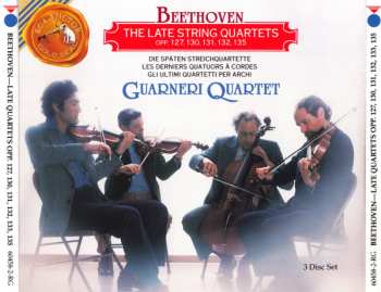 3CD Ludwig van Beethoven: The Late String Quartets Opp. 127, 130, 131, 132, 135