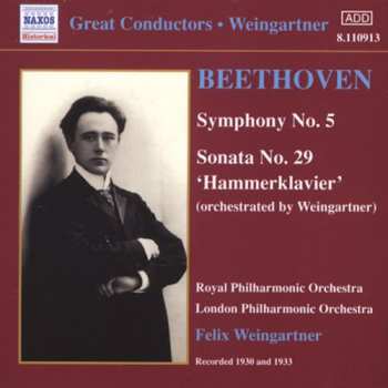 CD Beethoven / Weingartner / Lpo: Symphony 5