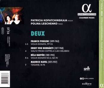 CD Béla Bartók: Deux