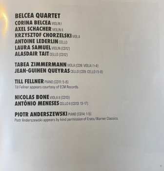 15CD/Zestaw pudełkowy Belcea Quartet: The Alpha Classics Complete Recordings
