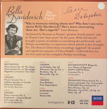 8CD/Zestaw pudełkowy Bella Davidovich: The Philips Legacy
