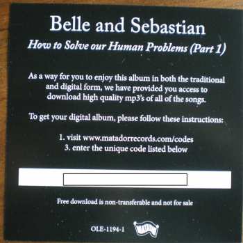 3LP/Zestaw pudełkowy Belle & Sebastian: How To Solve Our Human Problems LTD