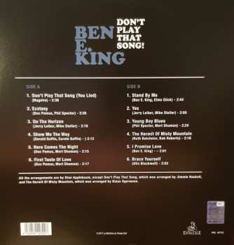 LP Ben E. King: Don't Play That Song!