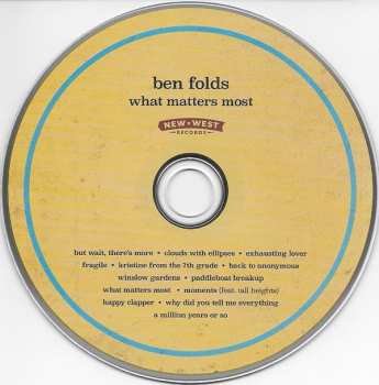 CD Ben Folds: What Matters Most DLX | LTD