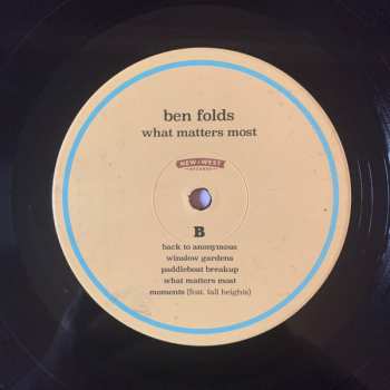 LP Ben Folds: What Matters Most