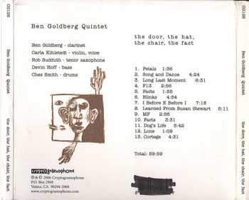 CD Ben Goldberg Quintet: The Door, The Hat, The Chair, The Fact