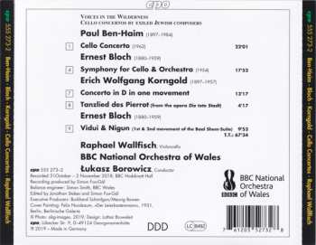 CD Erich Wolfgang Korngold: Cello Concertos