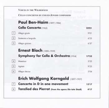 CD Erich Wolfgang Korngold: Cello Concertos