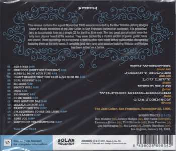 CD Ben Webster: The Complete 1960 Jazz Cellar Session