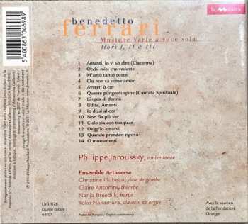 CD Philippe Jaroussky: Musiche Varie