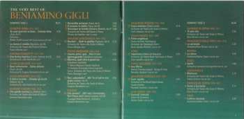2CD Beniamino Gigli: The Very Best Of Beniamino Gigli