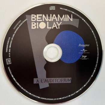 CD Benjamin Biolay: À L'Auditorium