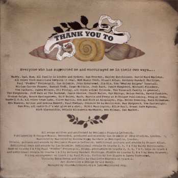 CD Benjamin Francis Leftwich: Last Smoke Before The Snowstorm