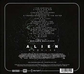 CD Benjamin Wallfisch: Alien: Romulus (Original Motion Picture Soundtrack)