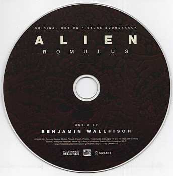 CD Benjamin Wallfisch: Alien: Romulus (Original Motion Picture Soundtrack)