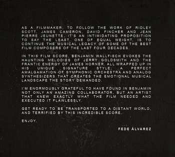 CD Benjamin Wallfisch: Alien: Romulus (Original Motion Picture Soundtrack)