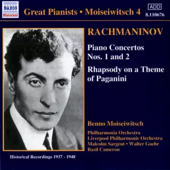 Moiseiwitsch 4 (Historical Recordings 1937-1948)
