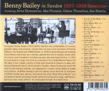 CD Benny Bailey: Benny Bailey In Sweden (1957-1959 Sessions)