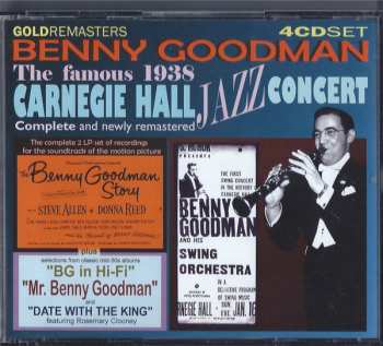 4CD/Zestaw pudełkowy Benny Goodman: The Famous Carnegie Hall Jazz Concert 