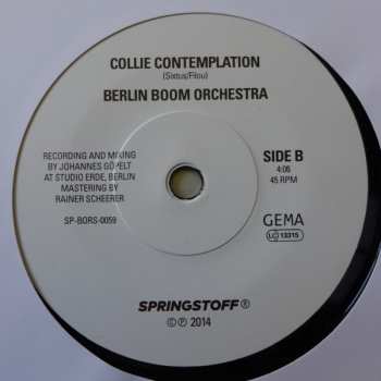 SP Berlin Boom Orchestra: Retro / Collie Contemplation