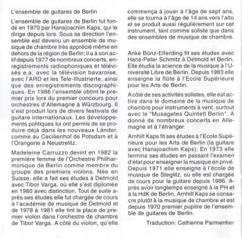 CD Berliner Gitarrenensemble: Berliner Gitarrenensemble